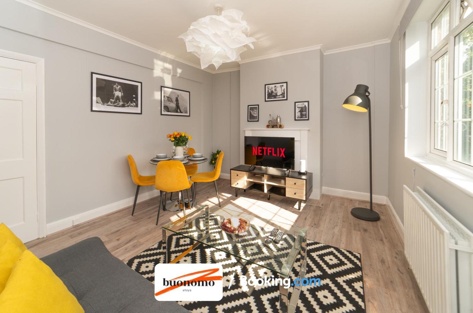 Two Bedroom Apartment By Buonomo Stays Short Lets & Serviced Accommodation With Balcony Londýn Exteriér fotografie